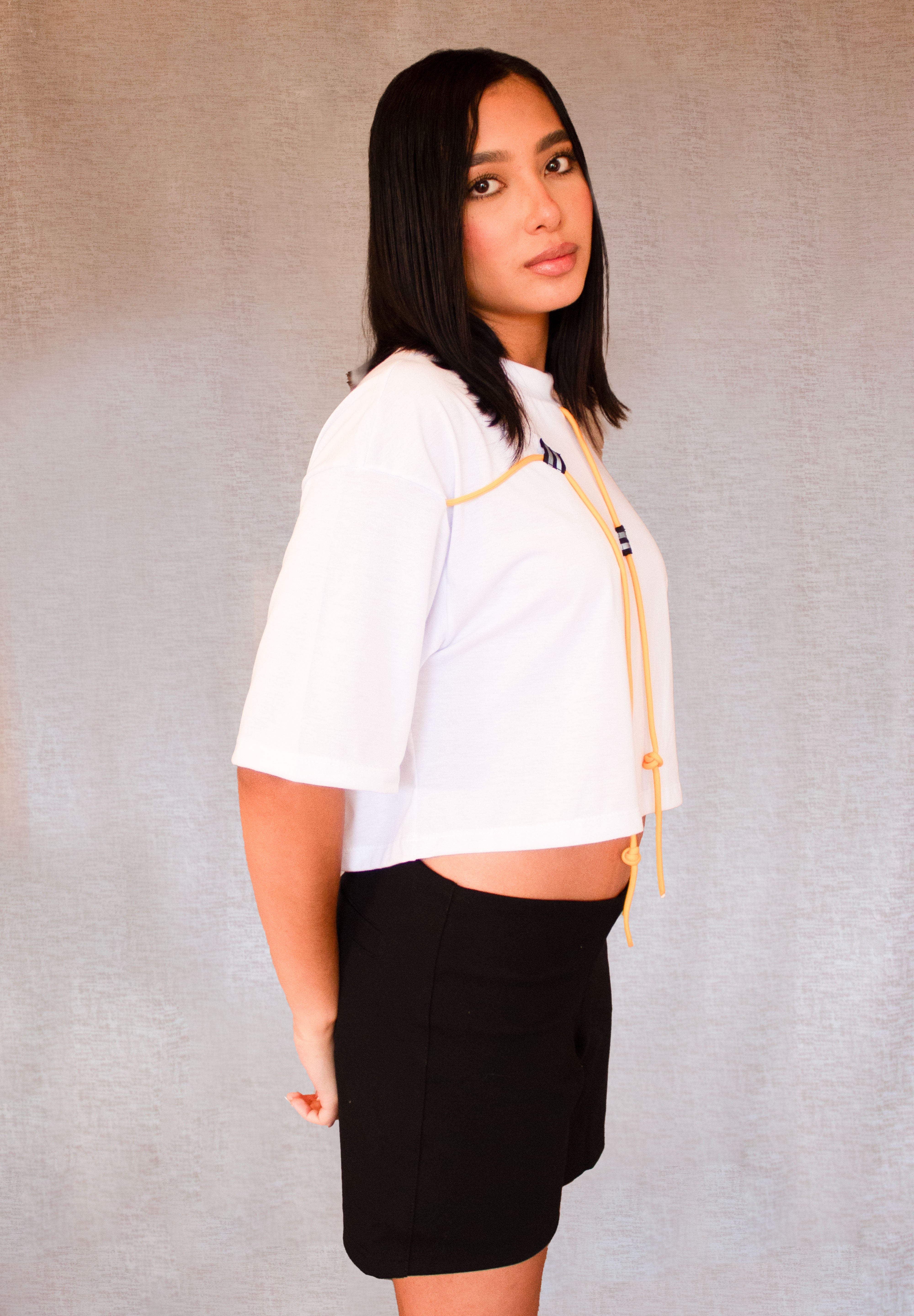 Camiseta Boxy Cordon Frente
