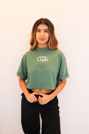 Camiseta Boxy Estampada